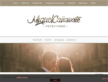 Tablet Screenshot of miguelcanavate.com